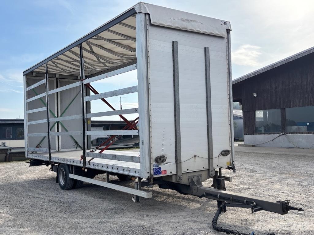 Gniotpol 1achs Przyczepy do transportu kontenerów