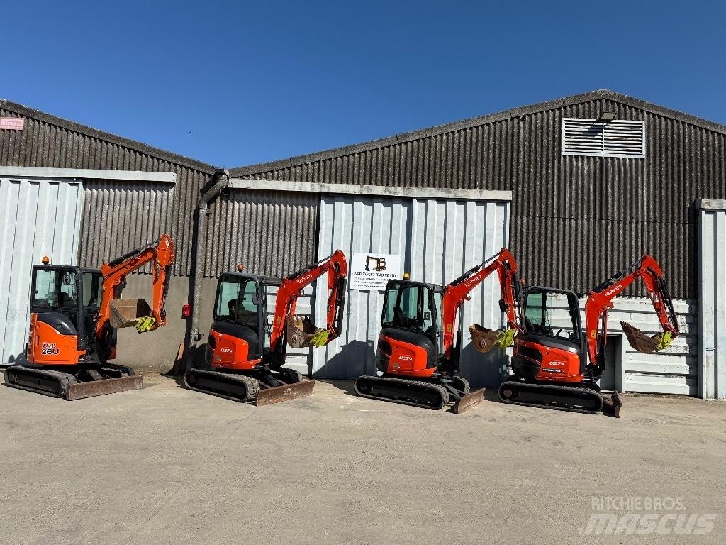 Kubota U 27 Minikoparki