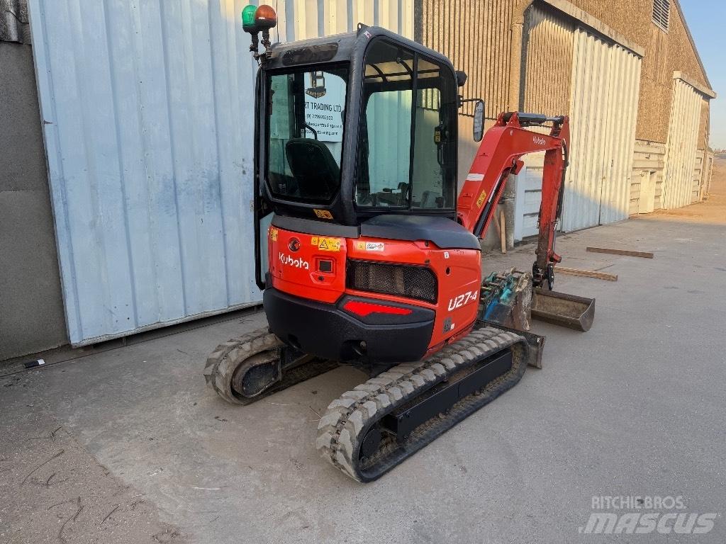 Kubota U 27 Minikoparki