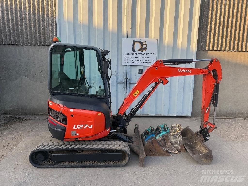Kubota U 27 Minikoparki
