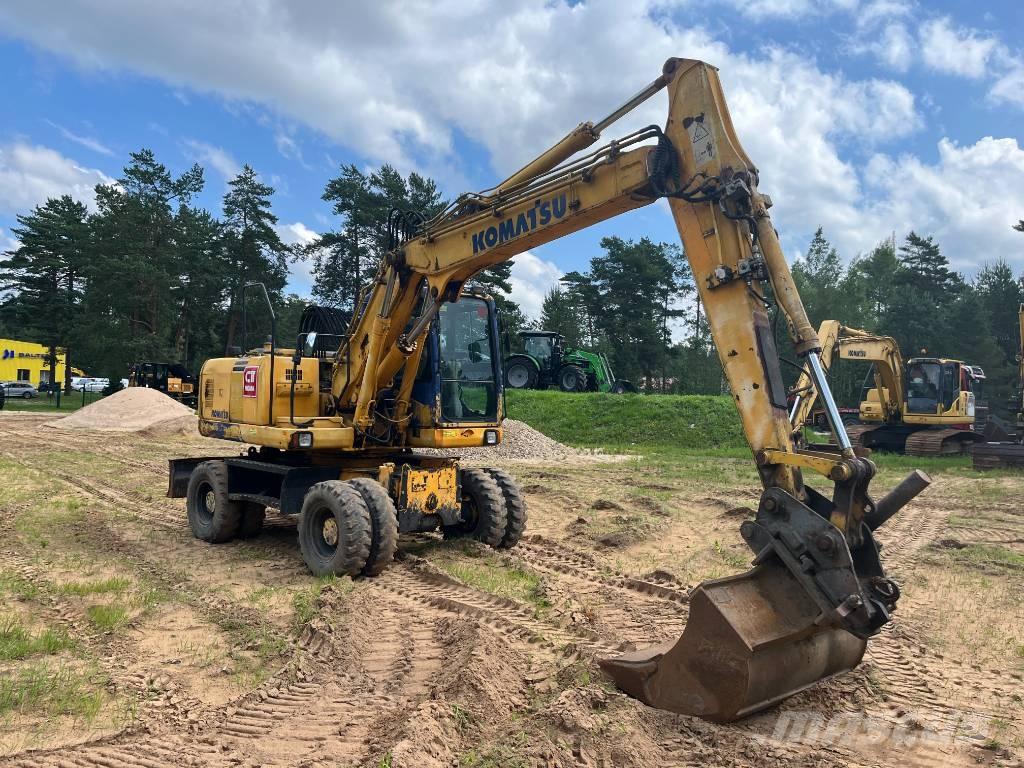 Komatsu PW 160 ES-7K Koparki kołowe