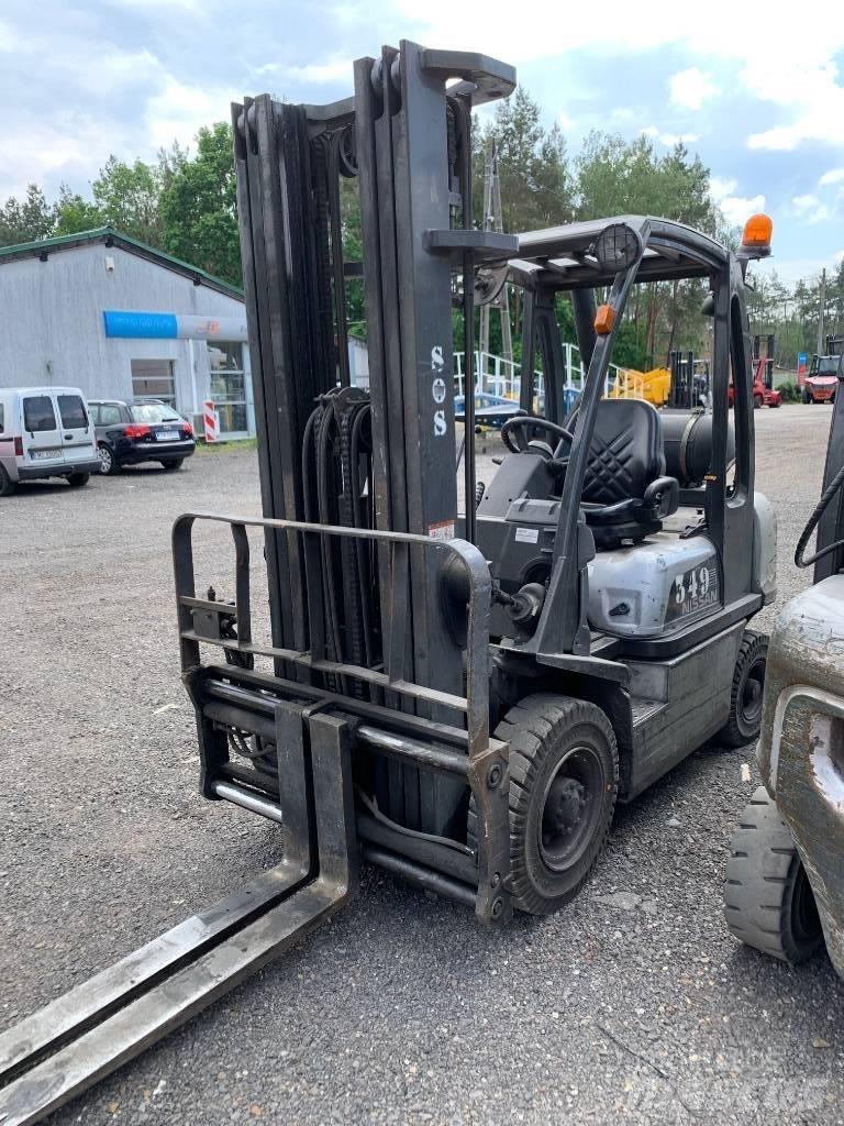 Nissan U1D2A25PQ Wózki LPG