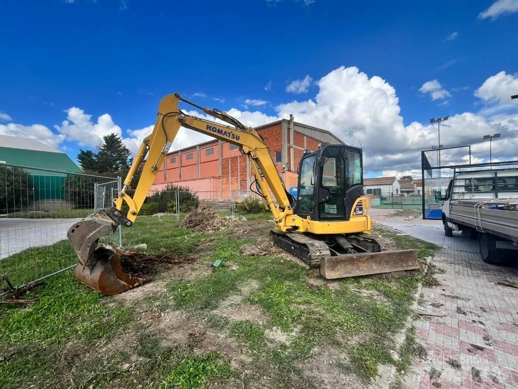 Komatsu PC55 Minikoparki