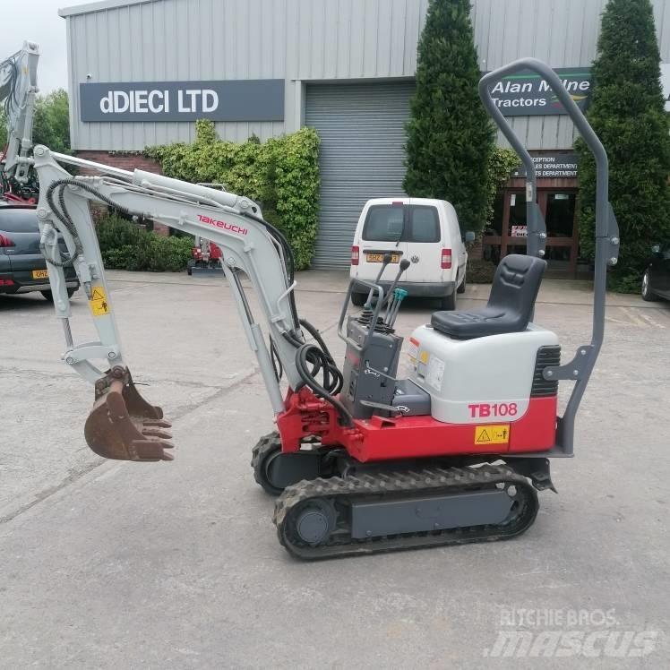 Takeuchi TB108 Minikoparki