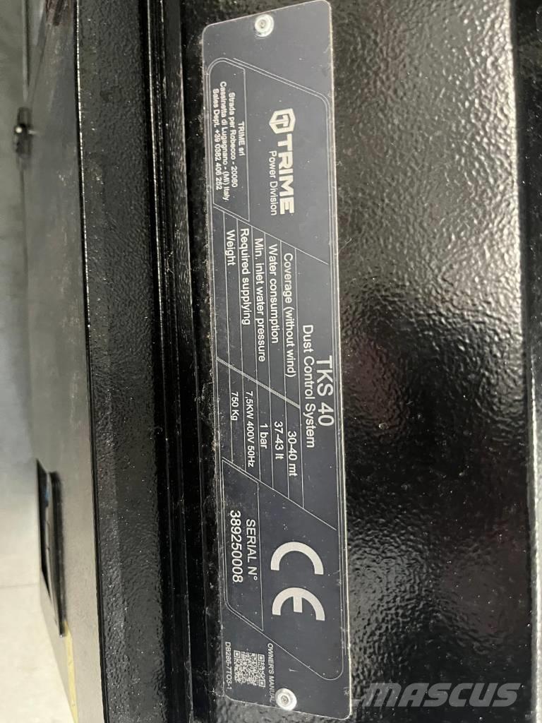 Trime TKS-40 SKID Systemy do tworzenia mgły