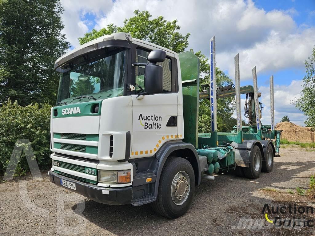 Scania R 124 GB Forwardery