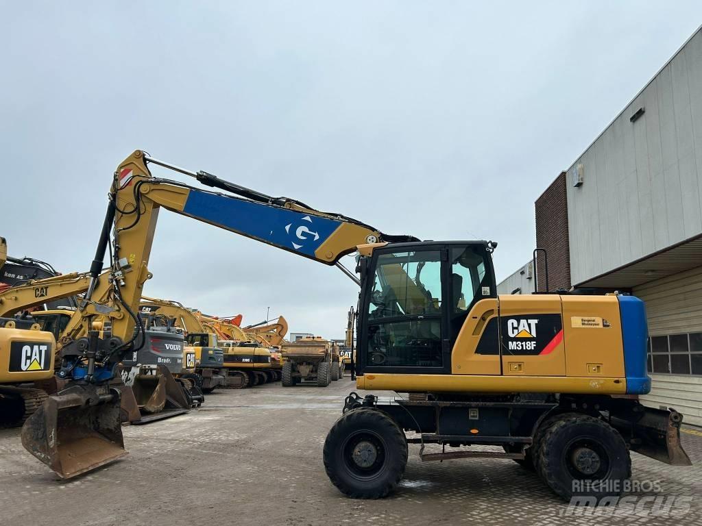 CAT M 318 F Koparki kołowe