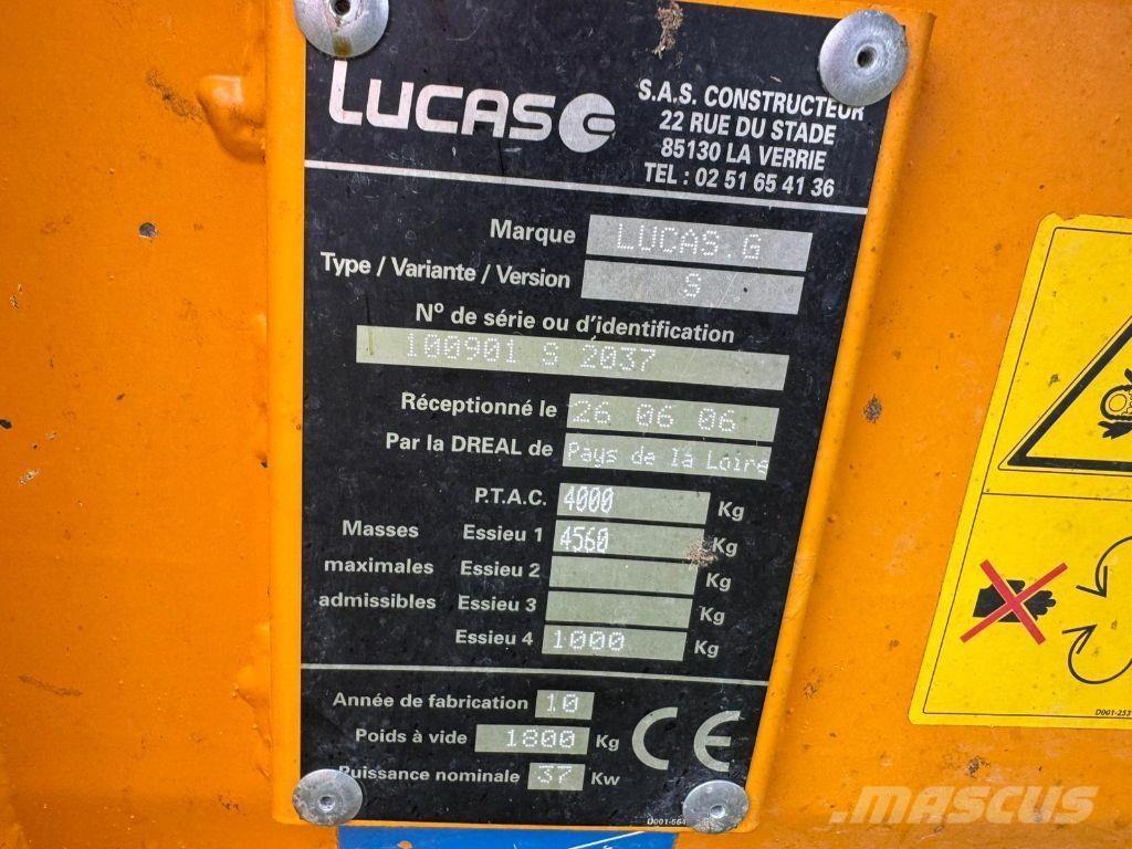 Lucas Castor+ 30R Rozdrabniacze, krajarki i odwijarki słomy