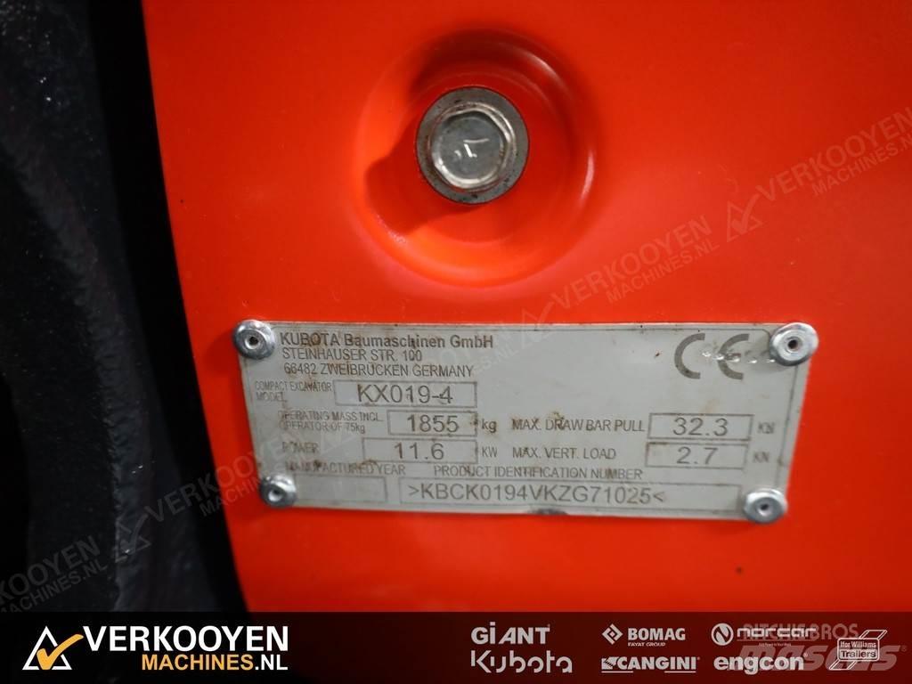 Kubota KX019-4 Minikoparki