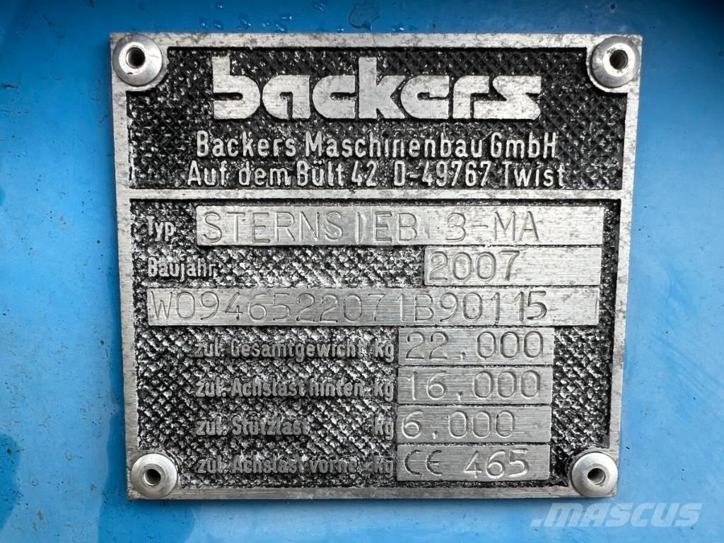 Backers 3-MA Przesiewacze mobilne