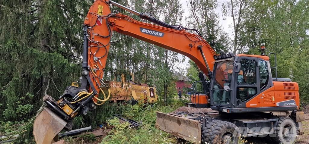 Doosan DX170W Koparki kołowe