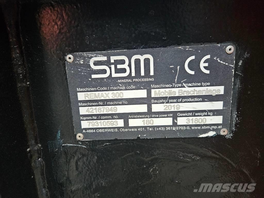 SBM Remax 300 Kruszarki mobilne