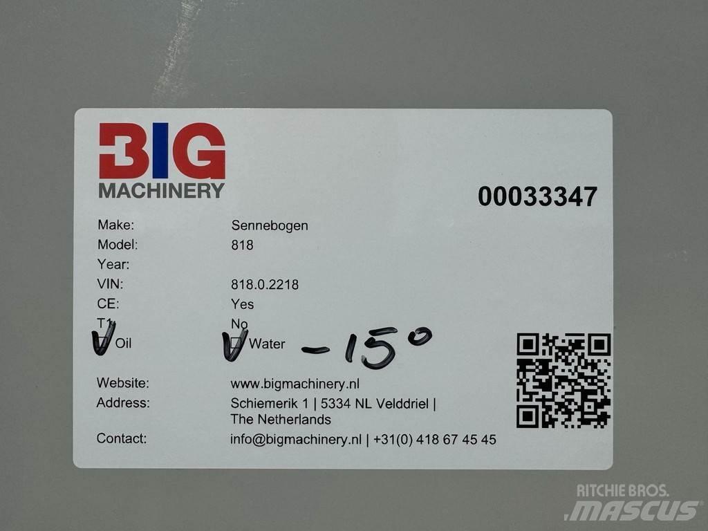 Sennebogen 818E Koparki przeładunkowe