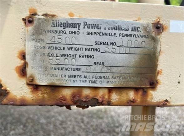 Allegheny 4500 Przyczepy bez zabudowy