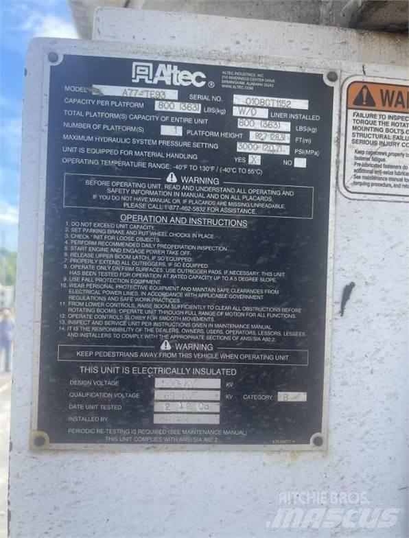 Altec A77TE93 Inne maszyny do podnoszenia