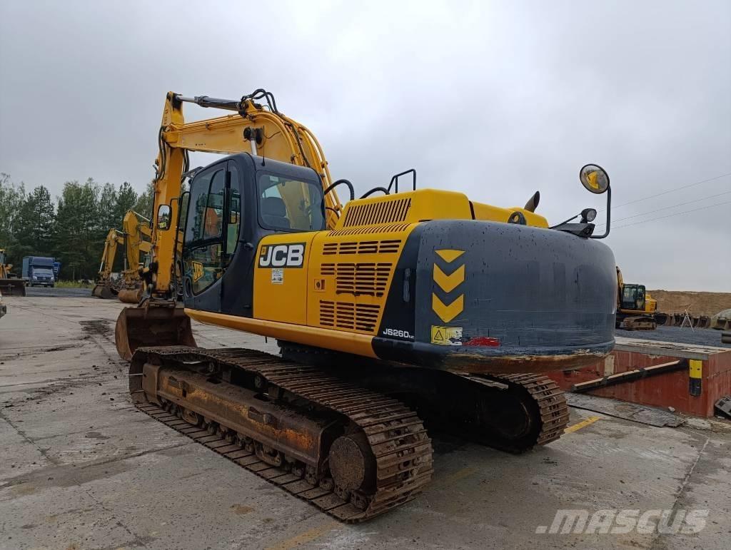 JCB JS 260 Koparki gąsienicowe