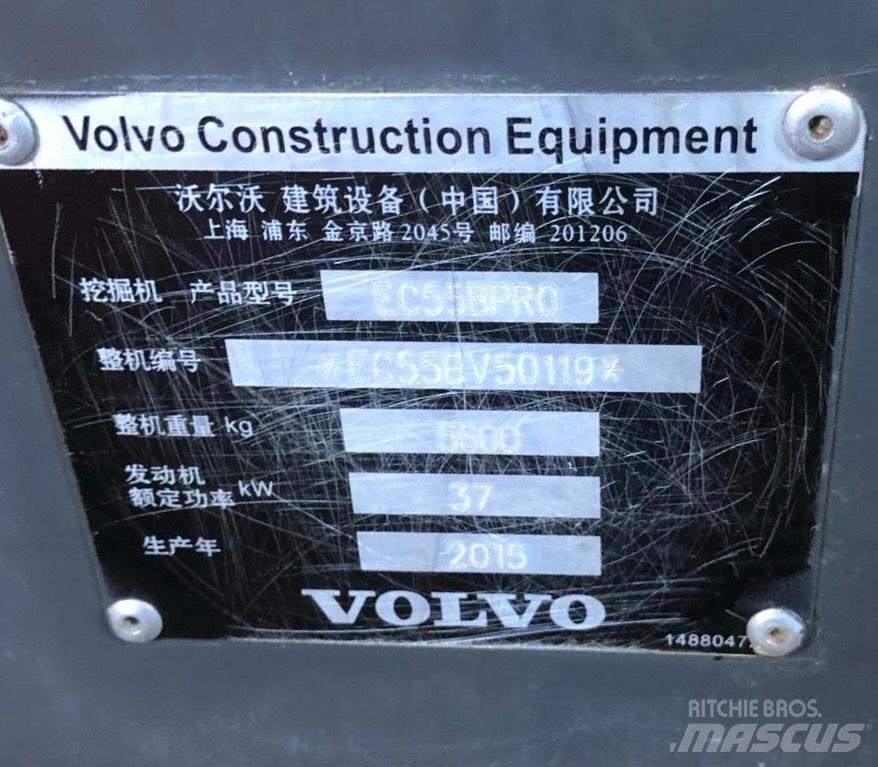 Volvo ECR 55 Minikoparki