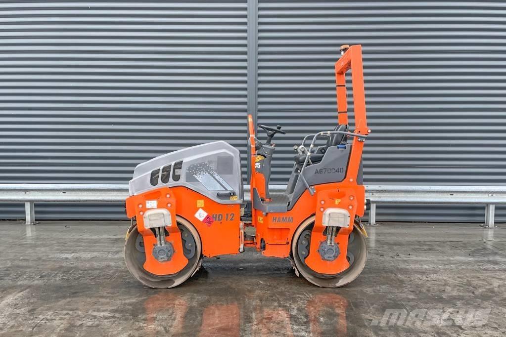 Hamm HD 12 VV Walce dwubębnowe