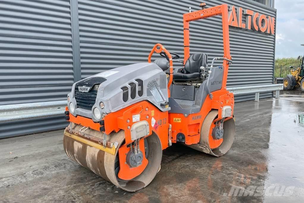 Hamm HD 12 VV Walce dwubębnowe