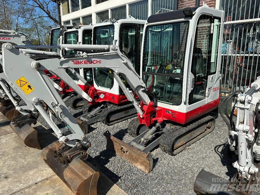 Takeuchi TB 016 Minikoparki