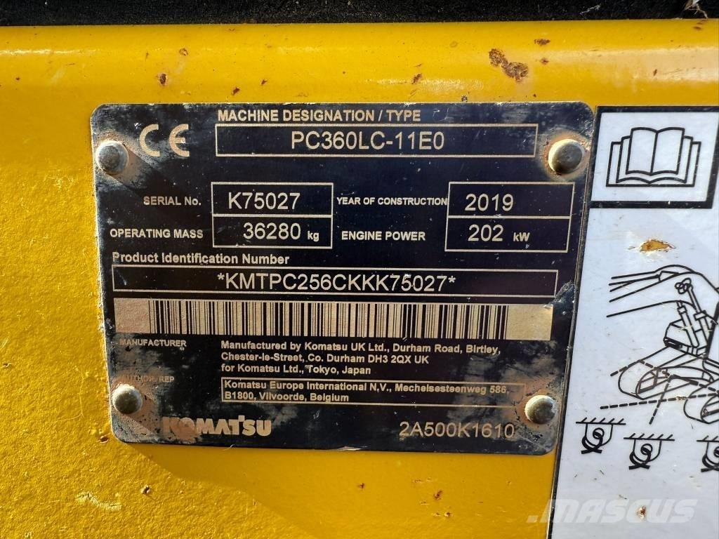 Komatsu PC 360 LC-11 Koparki gąsienicowe