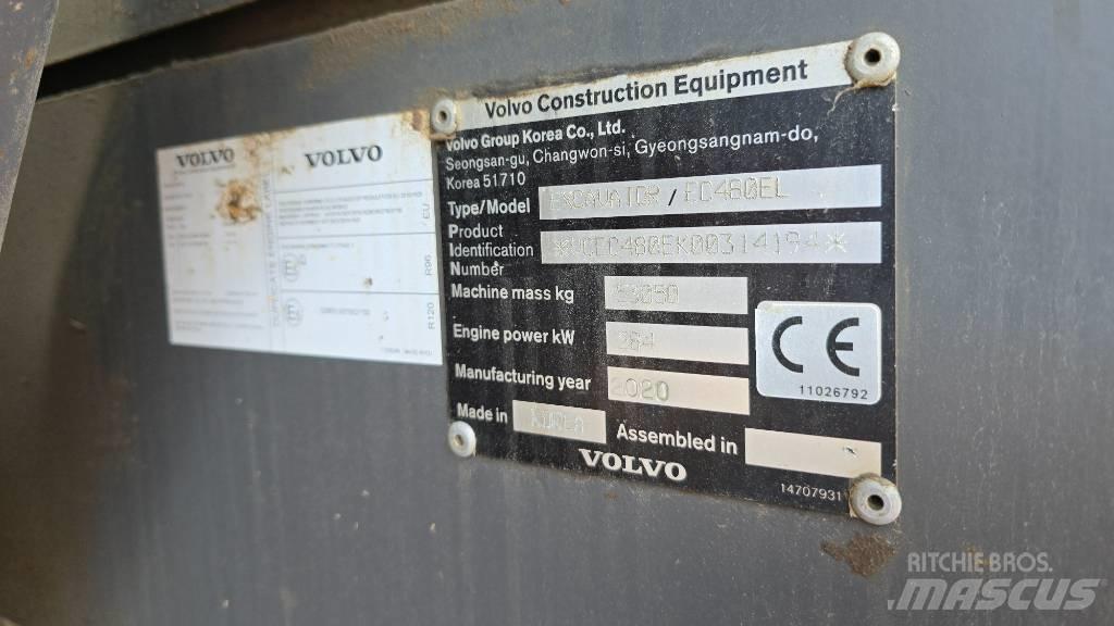 Volvo EC 480 E L Koparki gąsienicowe