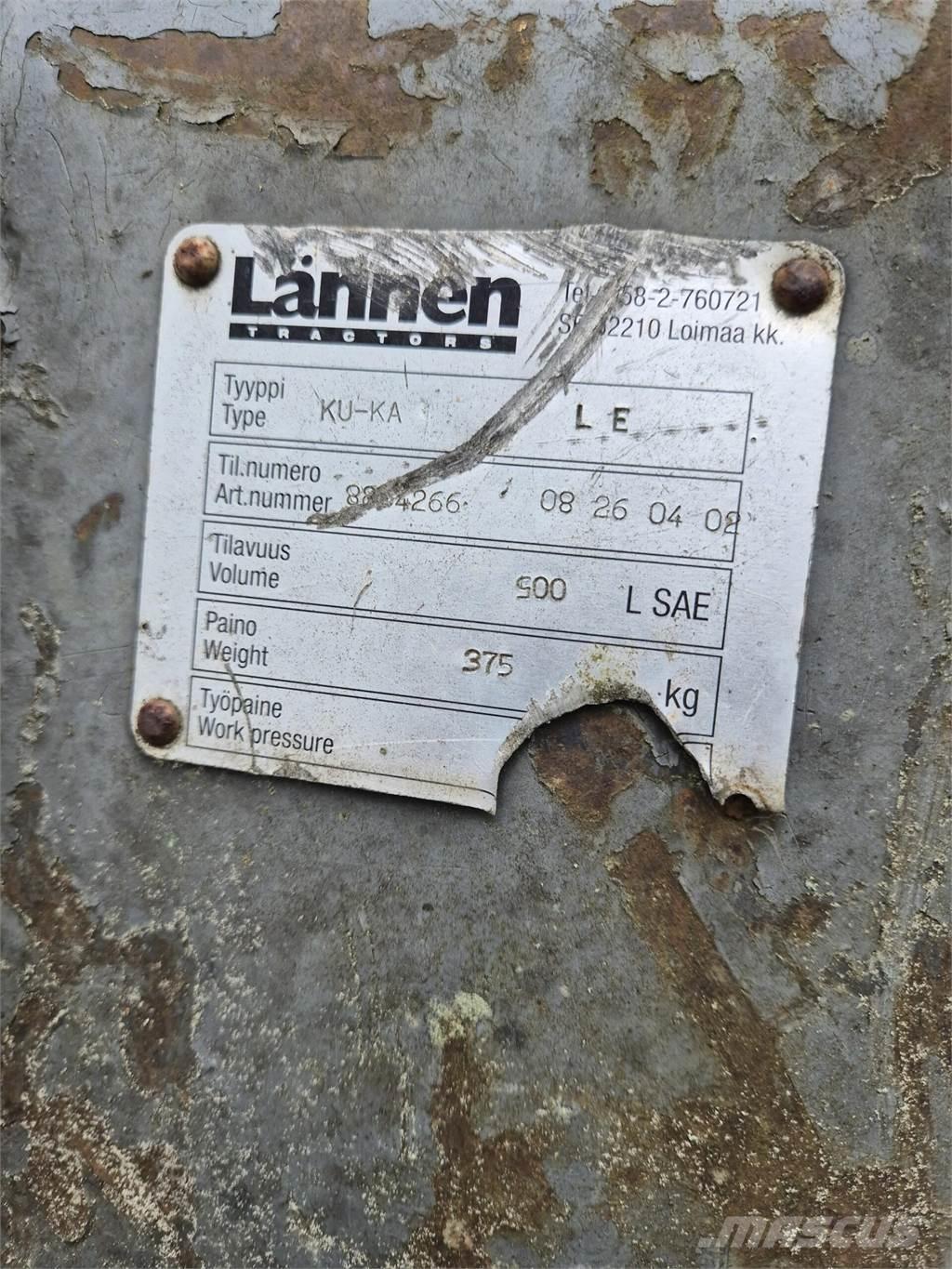 Lännen kynsikauha Łyżki do ładowarek