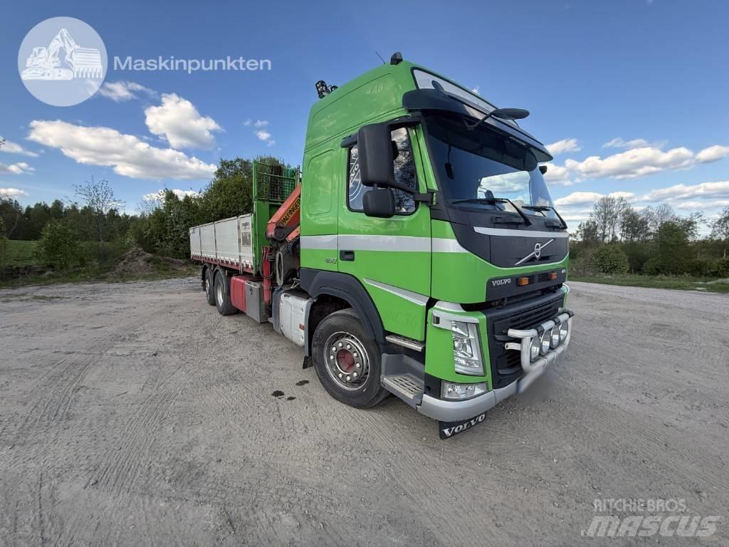 Volvo FM 460 Żurawie samochodowe
