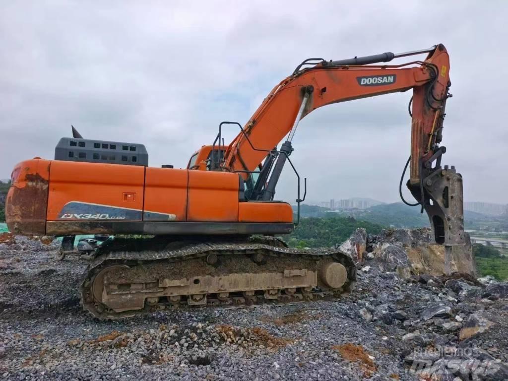 Doosan DX 340 LC-9C Koparki gąsienicowe