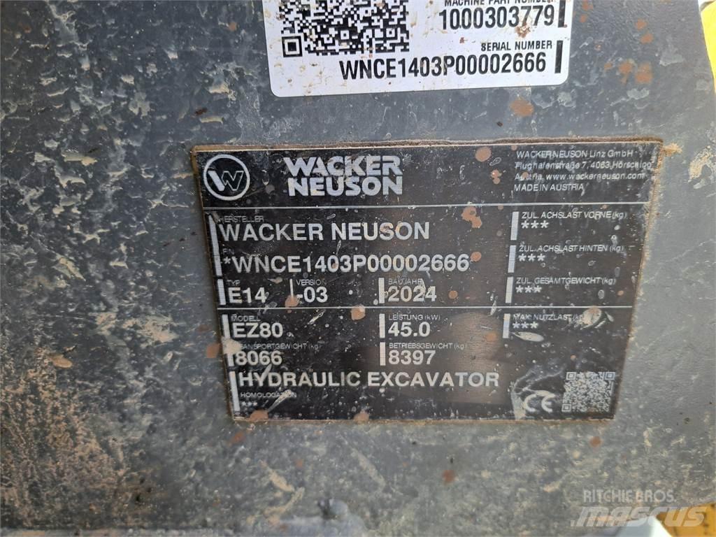 Wacker Neuson EZ80 Koparki gąsienicowe