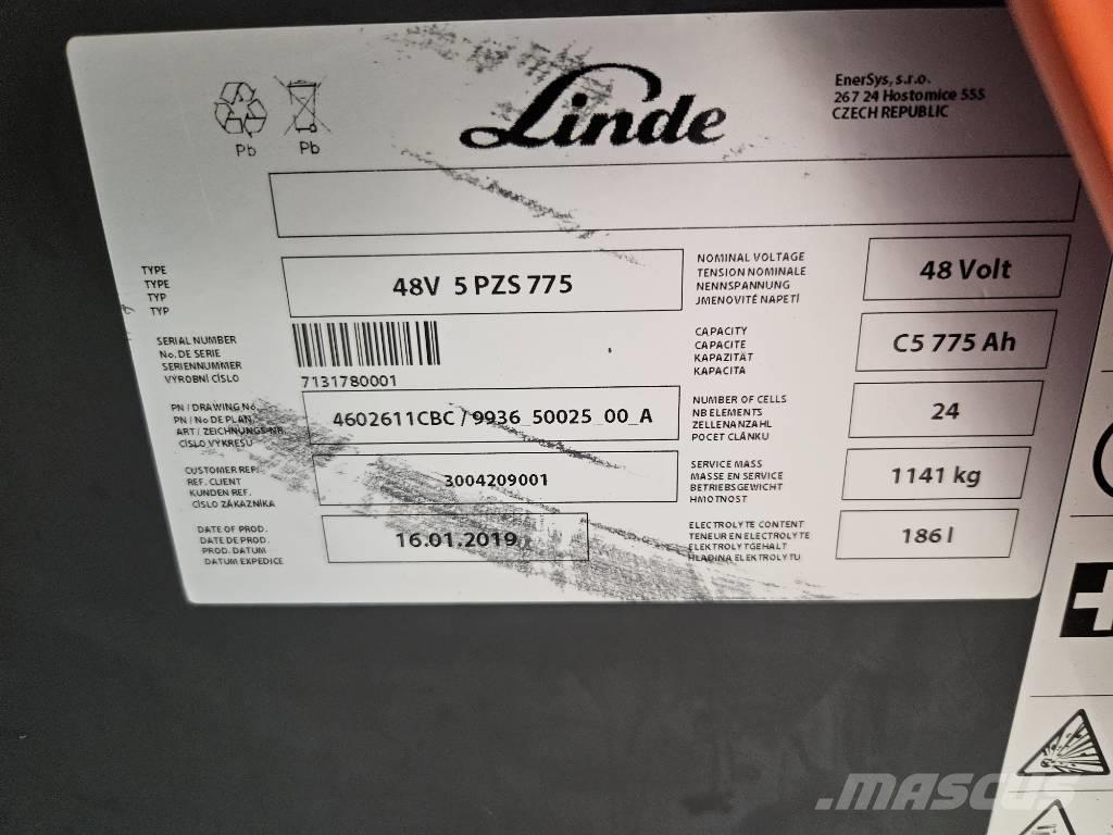Linde R20N Samojezdne maszyny do załadunku