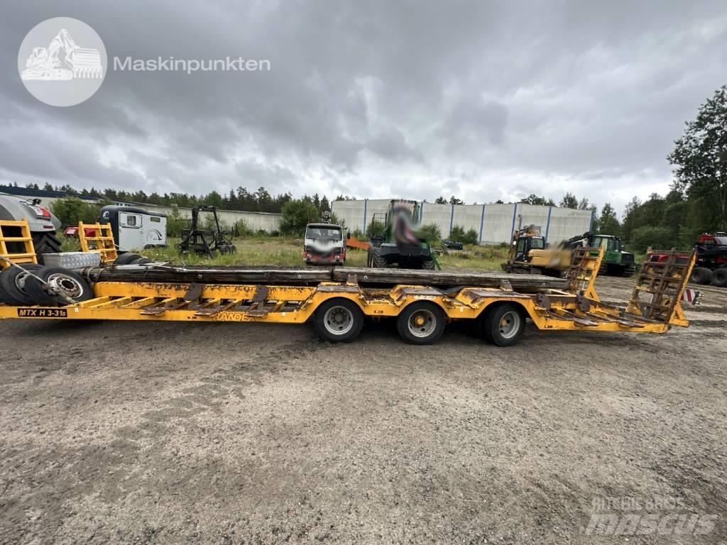 Randex Mtxh 3319 Przyczepy niskopodłogowe
