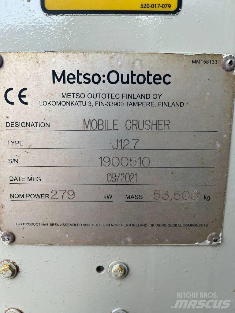 Metso Nordtrack J127 Kruszarki