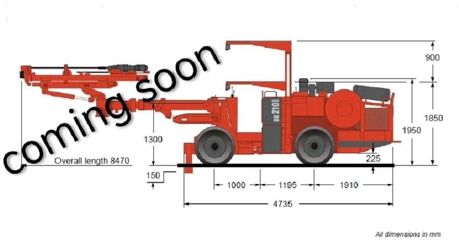 Sandvik DD 210 Wiertnice do robót pod ziemią