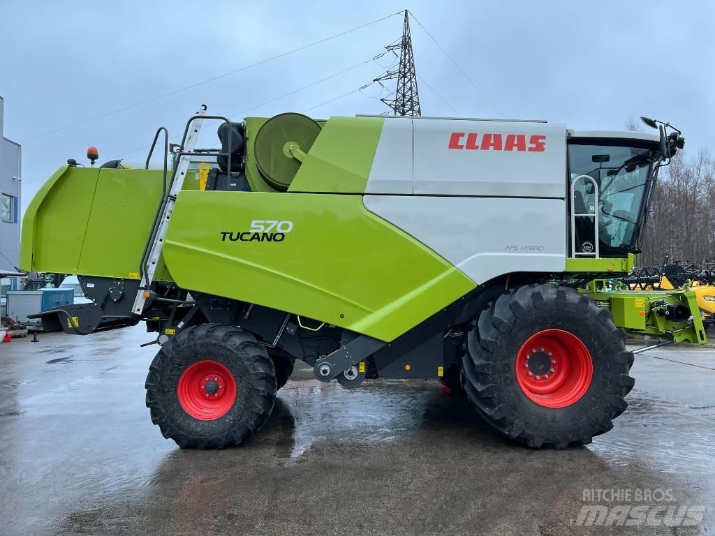 CLAAS Tucano 570 Kombajny zbożowe