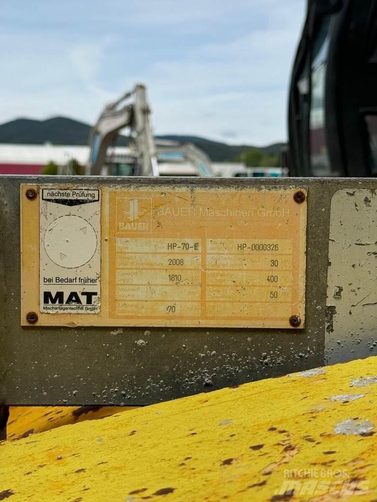 Bauer MAT HP 70 Samojezdne pompy do betonu