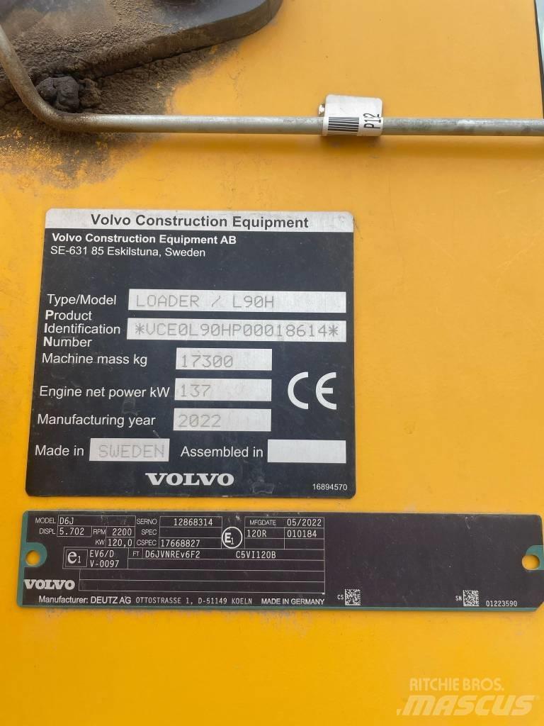 Volvo L90H Ładowarki kołowe