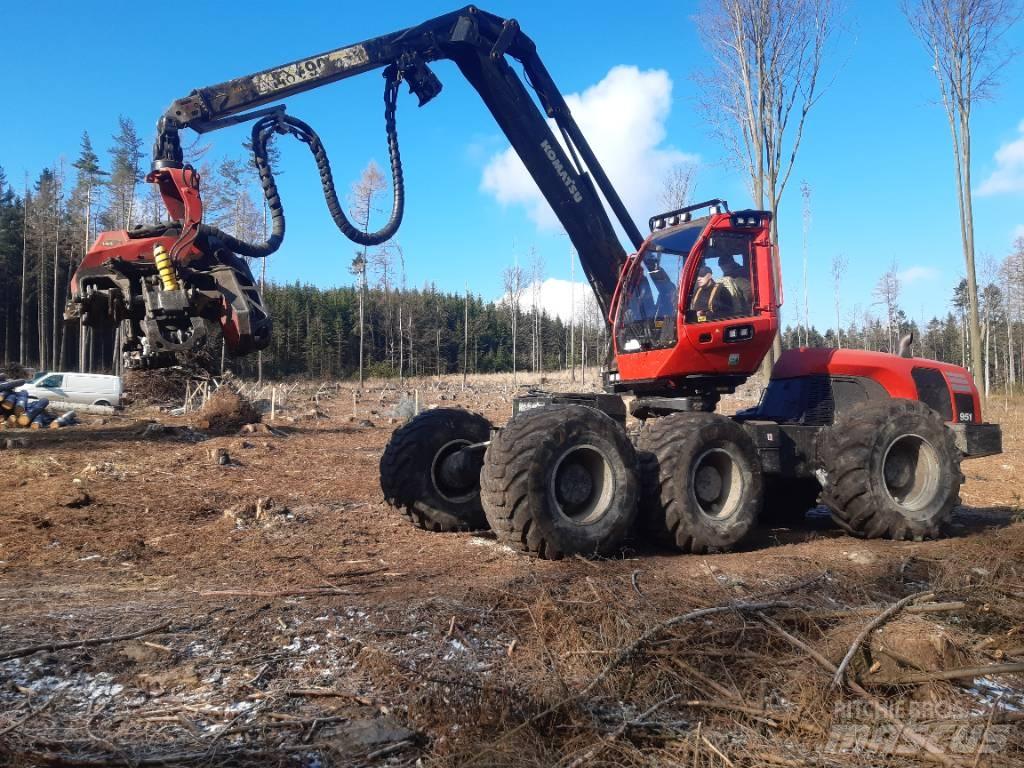 Komatsu 951 Harwestery