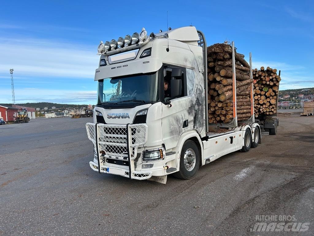 Scania R 650 Samochody do przewozu drewna
