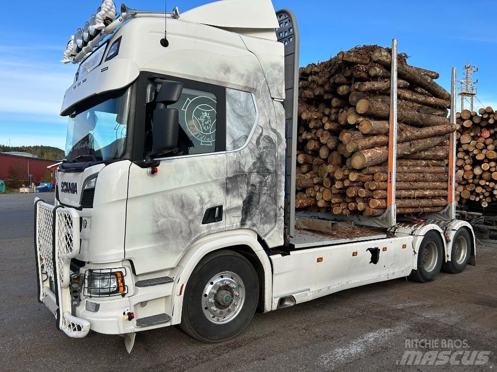 Scania R 650 Samochody do przewozu drewna