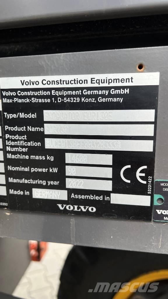 Volvo EWR 130 E Koparki kołowe