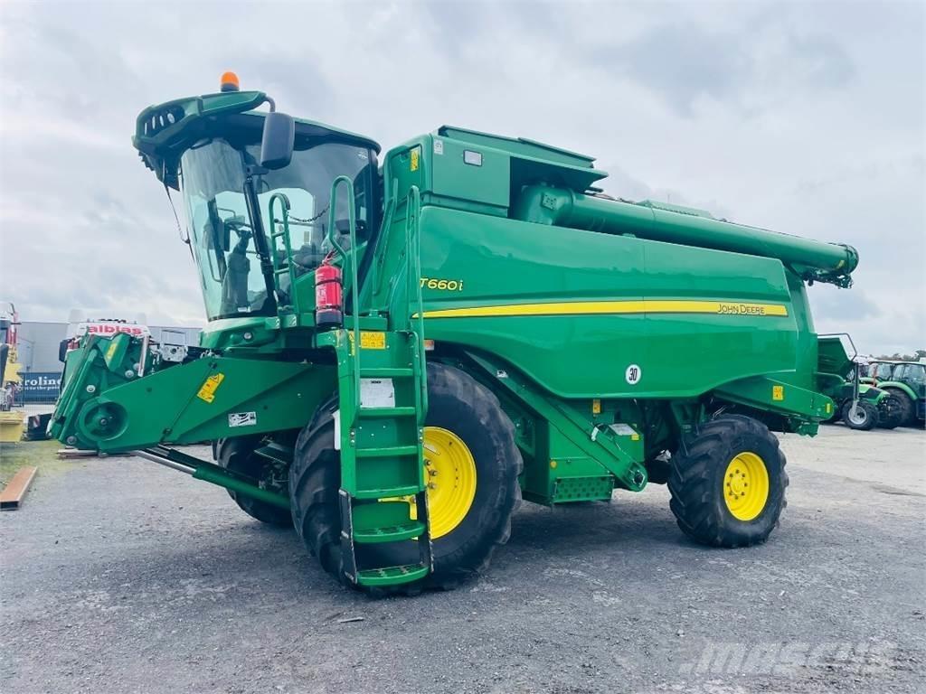 John Deere T660 i Kombajny zbożowe