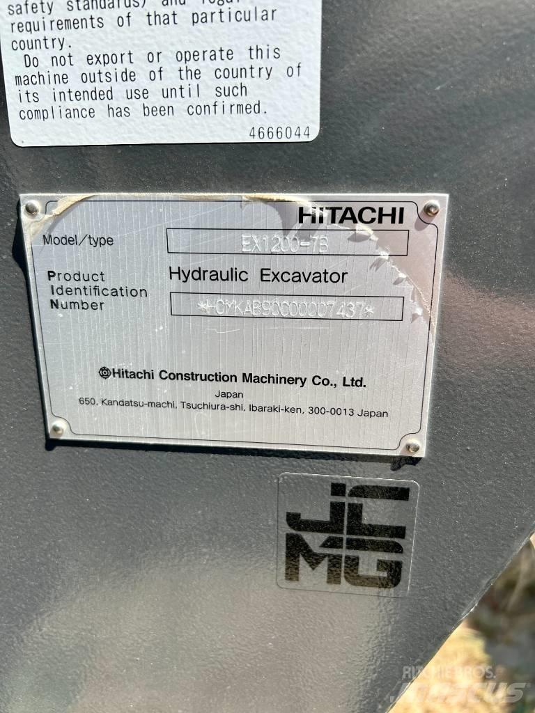 Hitachi EX 1200-7B Koparki gąsienicowe