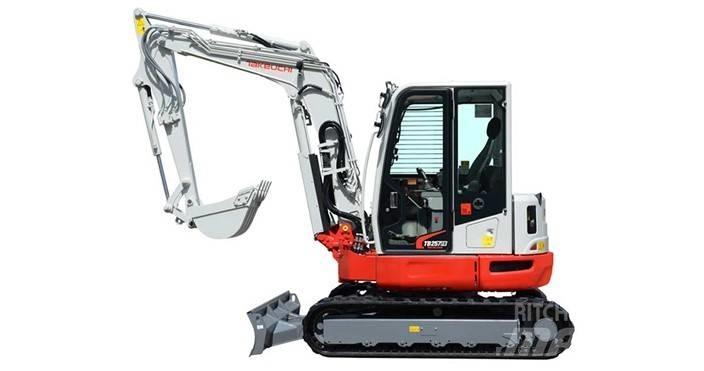 Takeuchi TB257FR Minikoparki