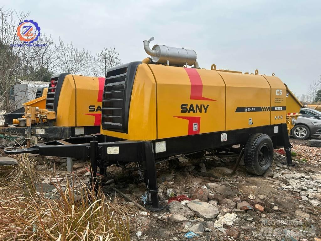 Sany HBT 80 C Samojezdne pompy do betonu
