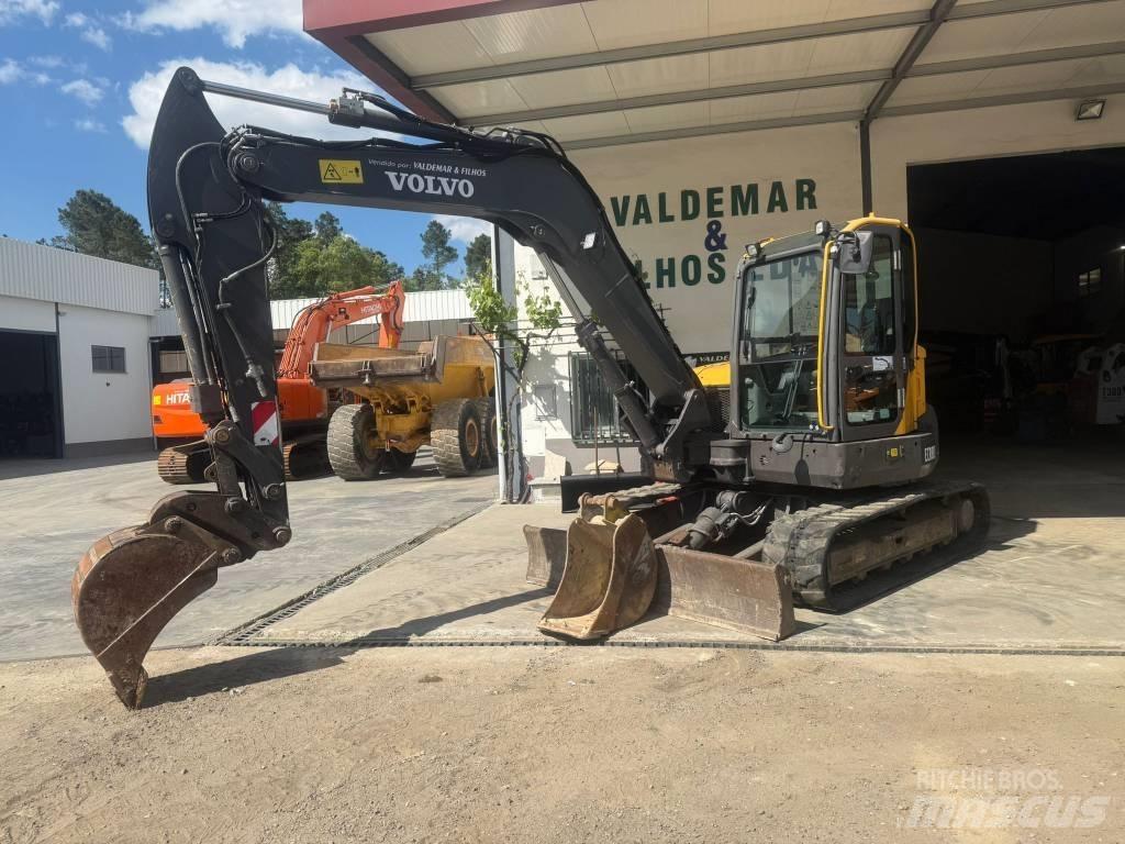 Volvo ECR 88 D, ECR88 Midikoparki  7t - 12t