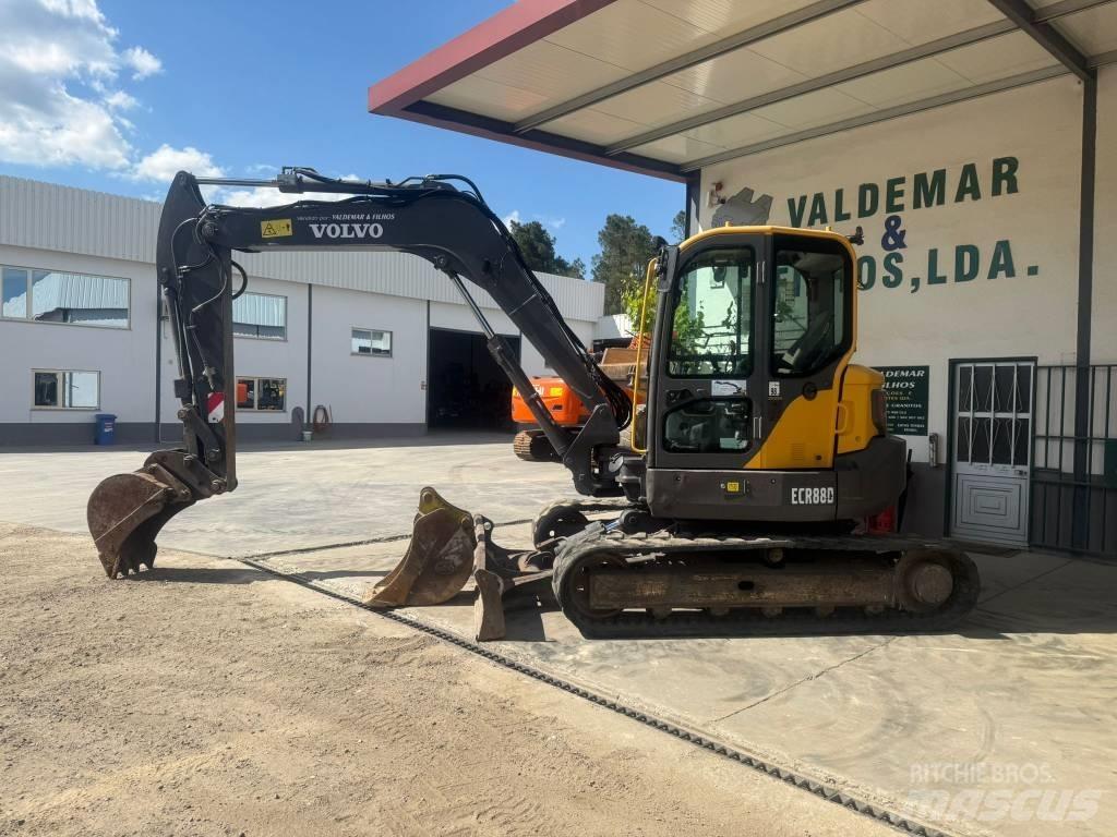 Volvo ECR 88 D, ECR88 Midikoparki  7t - 12t