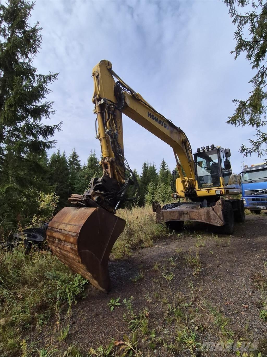Komatsu PW180 ES-7 Koparki kołowe