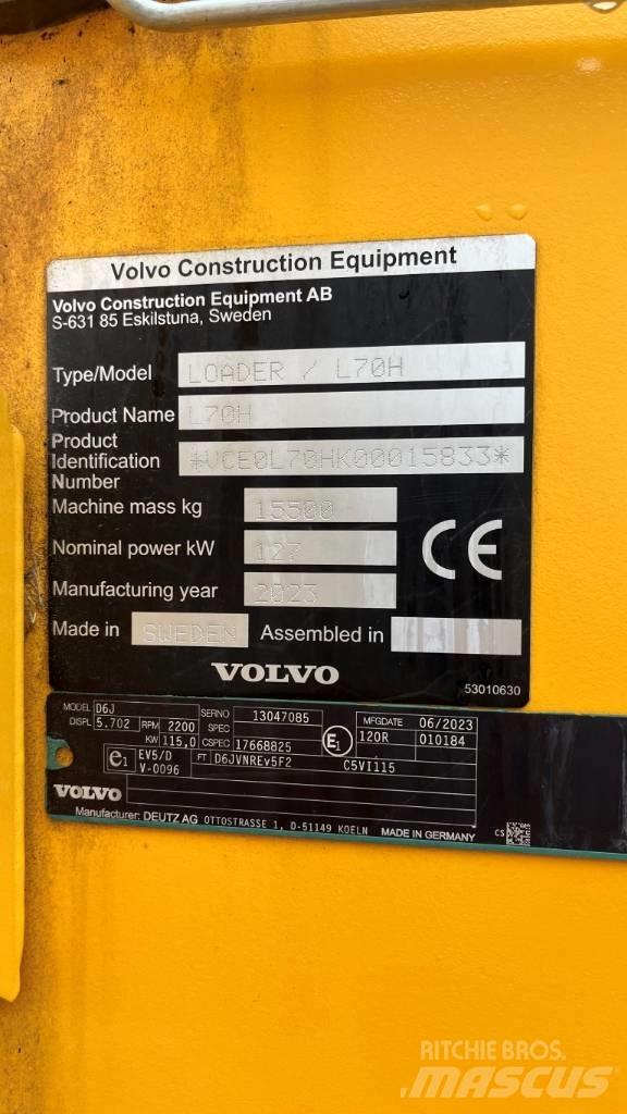 Volvo L70H Ładowarki kołowe