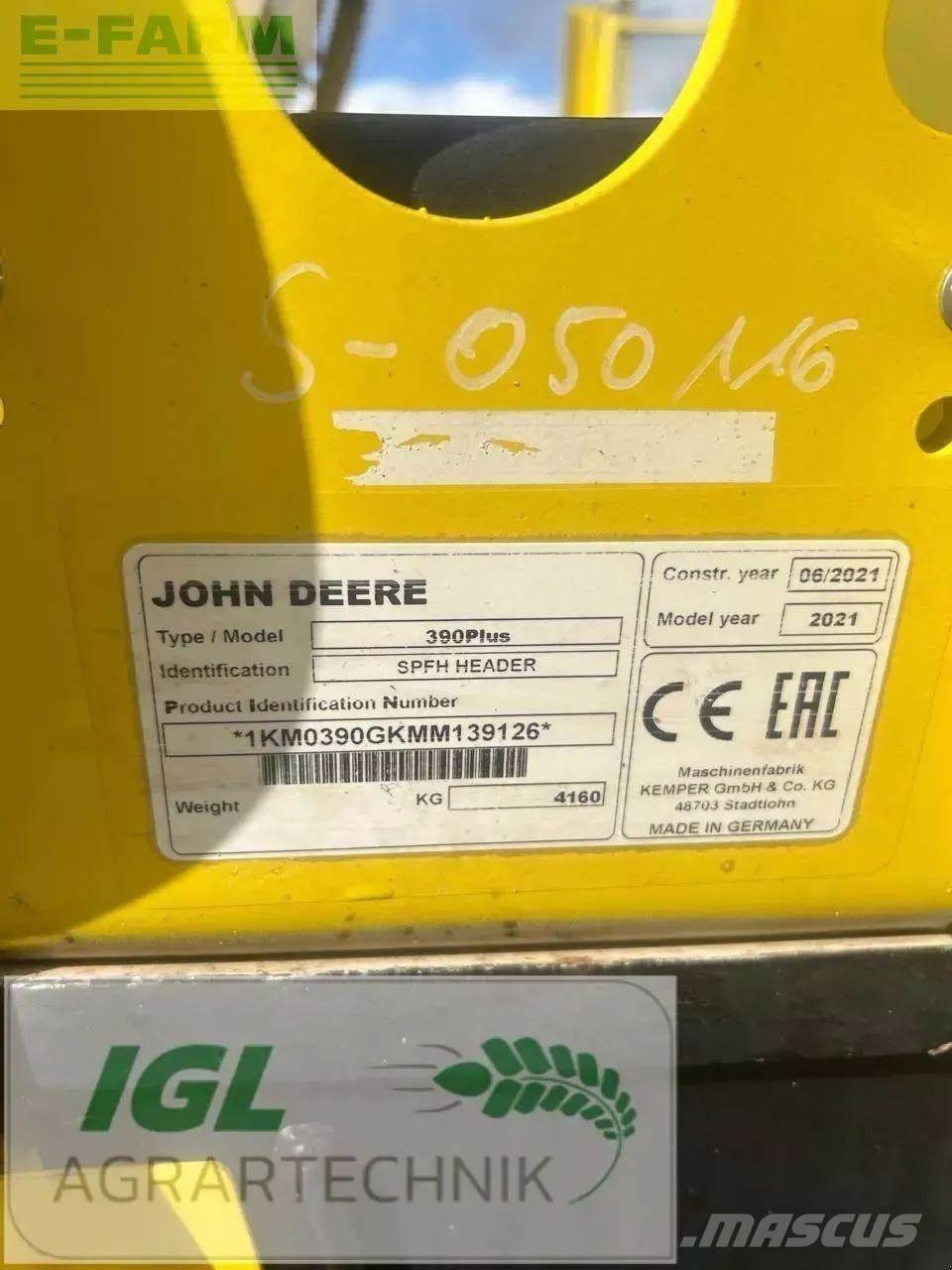 John Deere 9700 i Sieczkarnie samojezdne